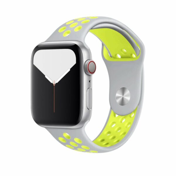 Silver-Volt-Sport-Band-Active-for-Apple-Watch-Side